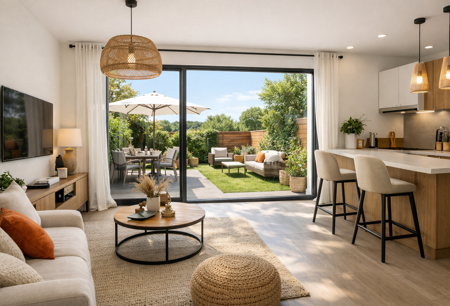 FRAIS DE NOTAIRE OFFERT - T2 coup de cœur avec extérieur de 45 m² – Bien exposé et à proximité des c — photo 1