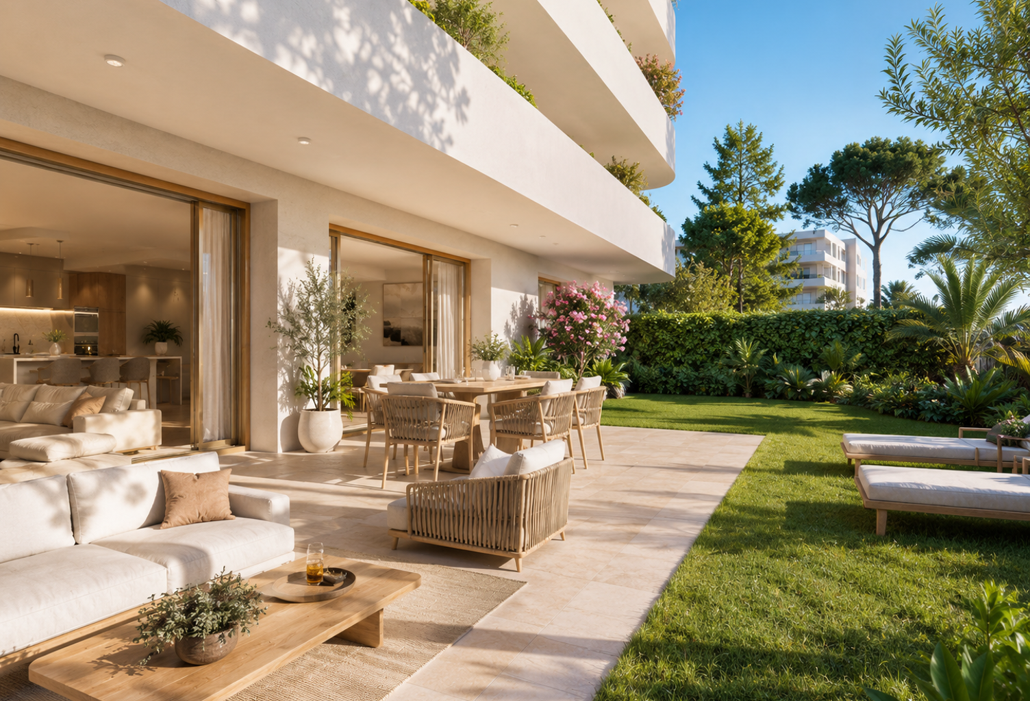 PORT-FRÉJUS – JARDIN PRIVATIF DE 97 M² & TERRASSE – SUPERBE T4 PRESTIGE — photo 1