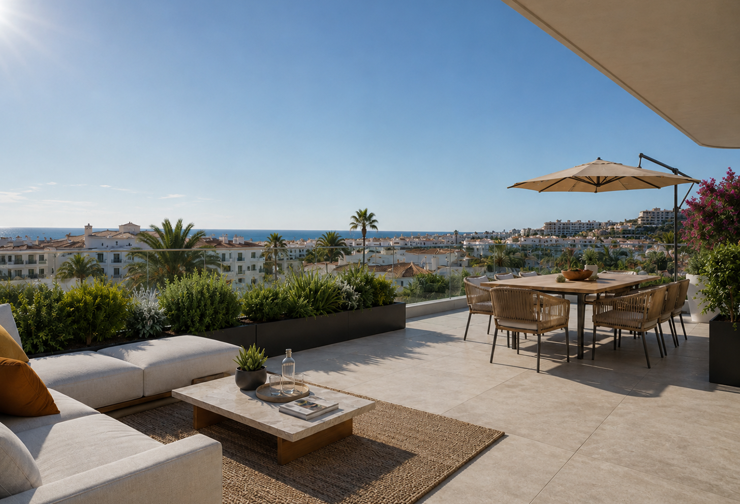 ROOFTOP PRIVATIF DE 95 M²  – SOMPTUEUX T4 EN DERNIER ÉTAGE — photo 1