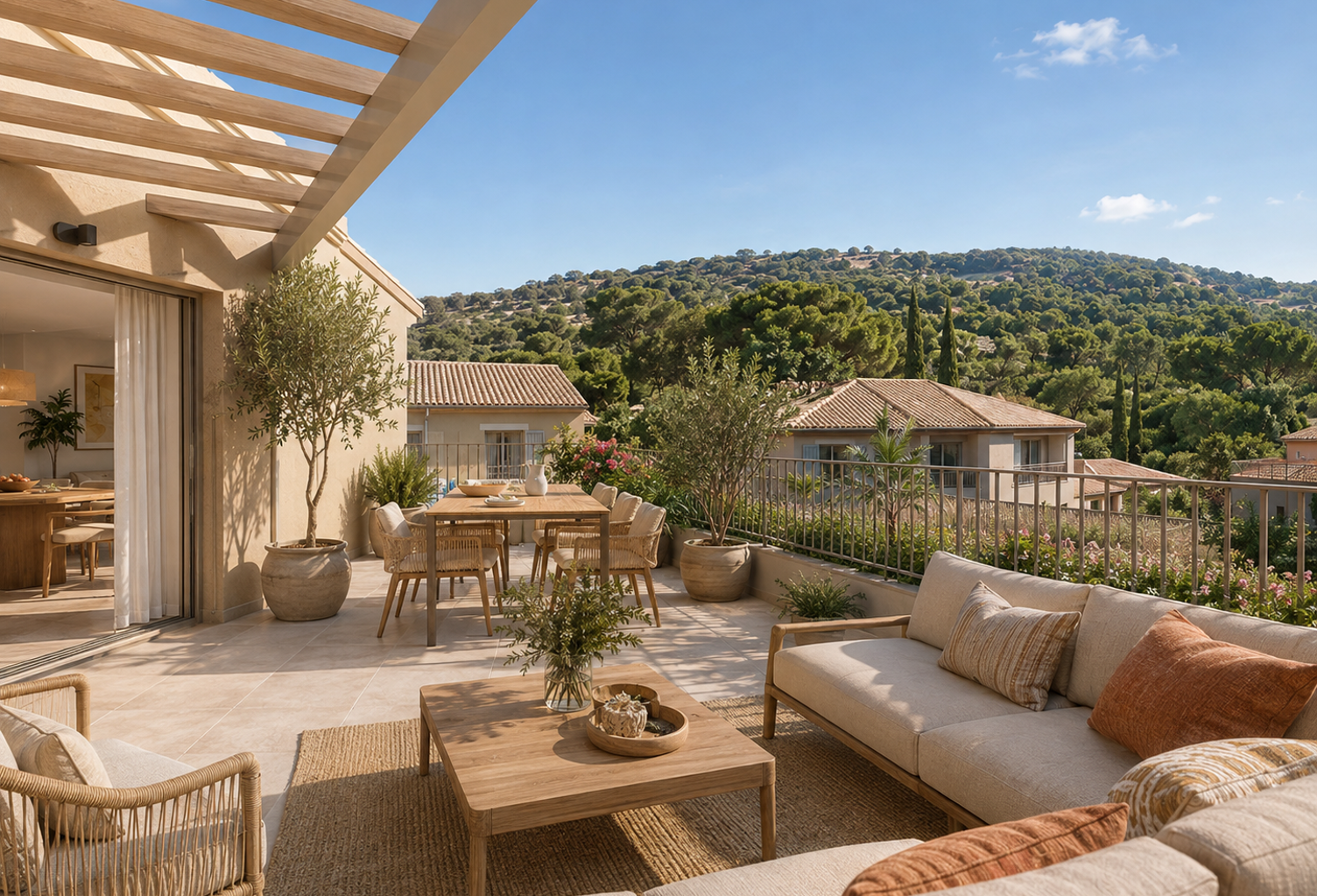 MAGIQUE T5 PLEIN SUD, GRANDE TERRASSE & VOLUMES FAMILIAUX — photo 1