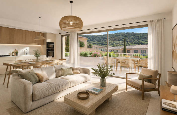 LIVRAISON IMMEDIATE POUR CE SUPERBE T3 AVEC BELLE TERRASSE — photo 2