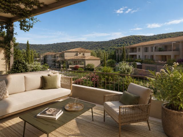 CHARME PROVENÇAL & BELLE TERRASSE AU CŒUR DE LA GARDE-FREINET – MAGNIFIQUE APPARTEMENT T2 — photo du bien