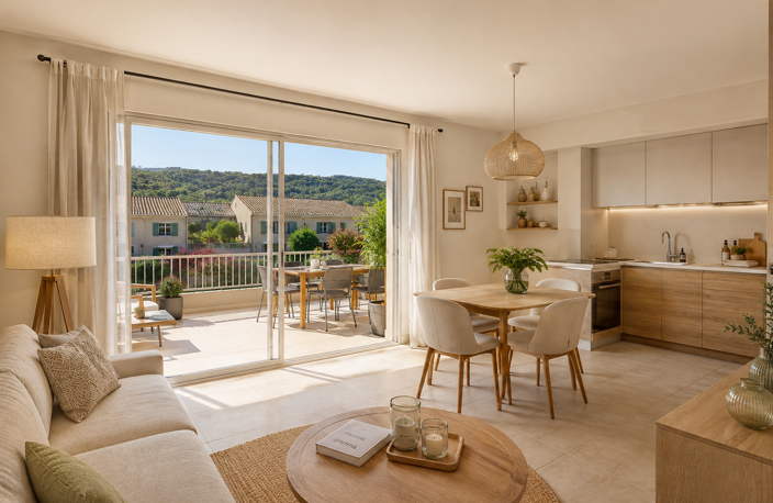 CHARME PROVENÇAL & BELLE TERRASSE AU CŒUR DE LA GARDE-FREINET – MAGNIFIQUE APPARTEMENT T2 — photo 2