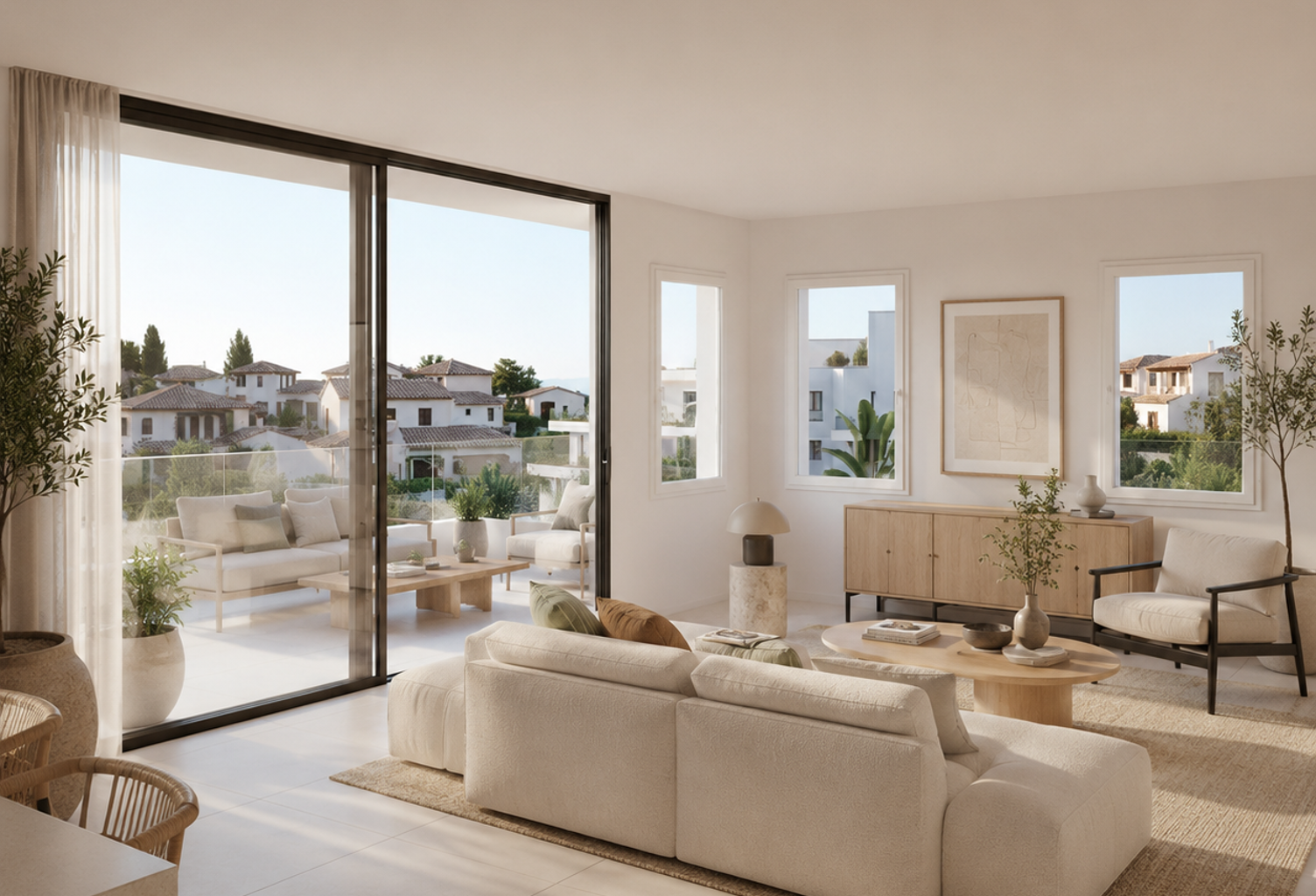 SUPERBE T3 À MAR VIVO, DERNIER ÉTAGE, TERRASSE PRIVATIVE — photo 1