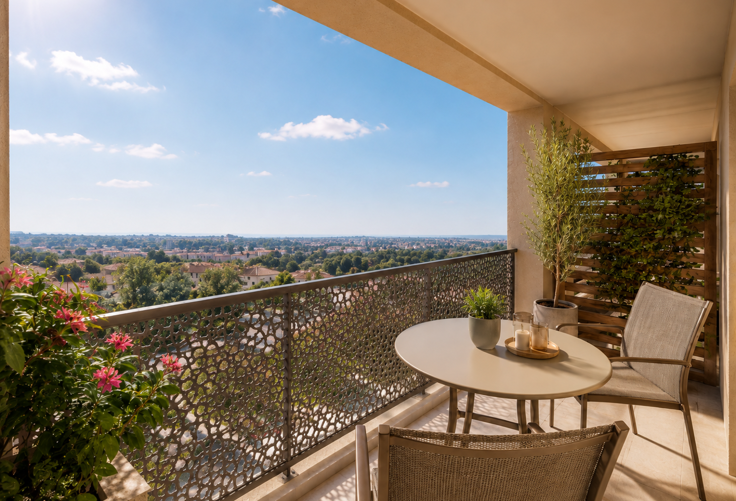 T2 MODERNE AVEC TERRASSE BAIGNÉE DE LUMIÈRE — photo 1
