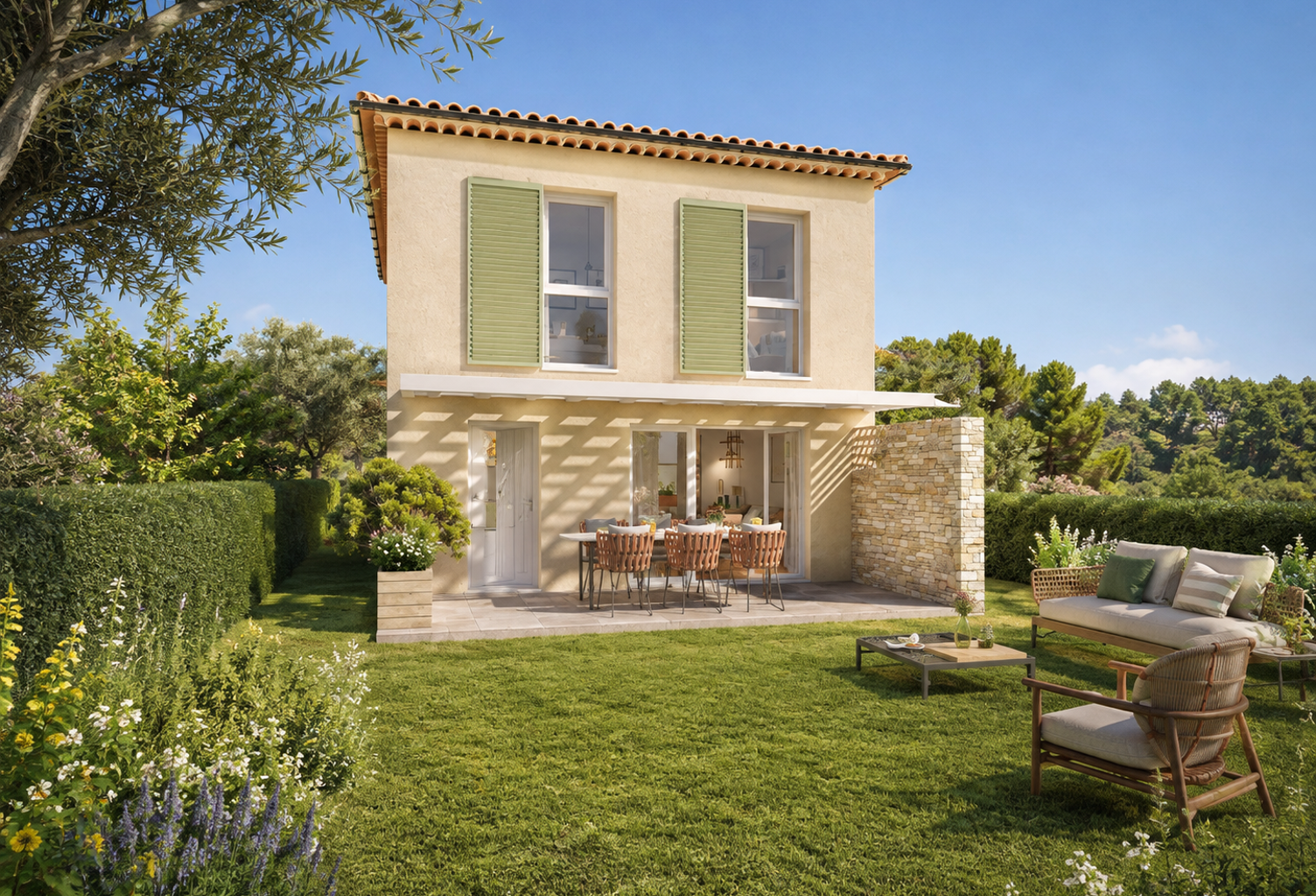 MAGNIFIQUE MAISON AU CHARME PROVENÇAL AVEC JARDIN BIEN EXPOSE — photo 1