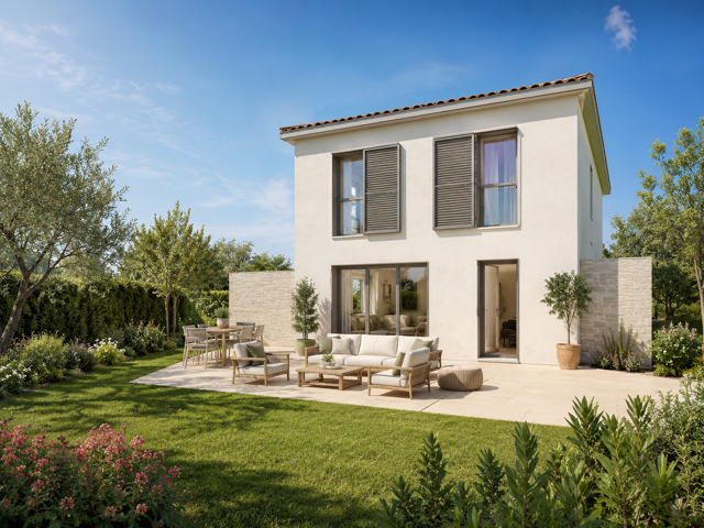 GRAND JARDIN PRIVATIF & TERRASSE ENSOLEILLÉE – SUPERBE MAISON T4 — photo du bien