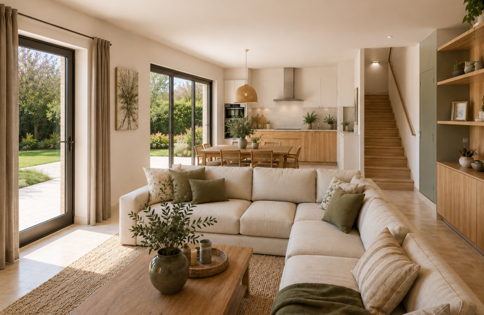 GRAND JARDIN PRIVATIF & TERRASSE ENSOLEILLÉE – SUPERBE MAISON T4 — photo 2