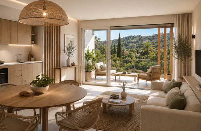 A DEUX PAS DE LA PLAGE D'AGAY - SUPERBE T3 TERRASSE PLEIN SUD & PISCINE — photo 2