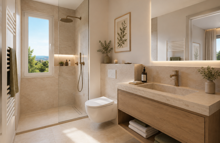 A DEUX PAS DE LA PLAGE D'AGAY - SUPERBE T3 TERRASSE PLEIN SUD & PISCINE — photo 4