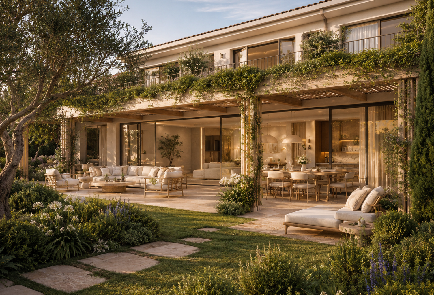 UN JARDIN ET VILLA SPECTACULAIRE AU CŒUR DE SAINT-TROPEZ – T5 PRESTIGE — photo 1