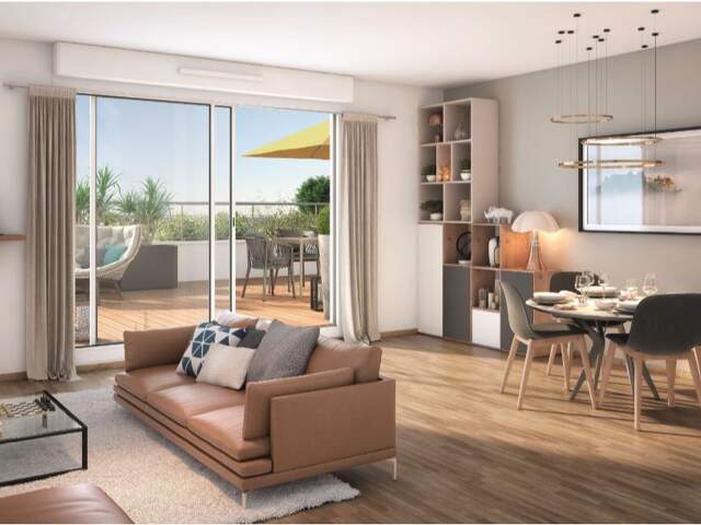 TOULON OUEST - MAGNIFIQUE APPARTEMENT T3 AVEC TERRASSE ET 2 PARKINGS — photo du bien