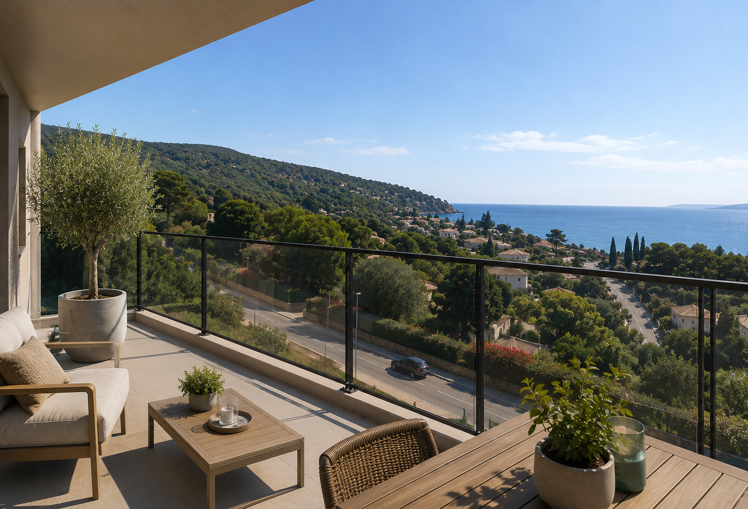 * - SUPERBE VUE MER - SPACIEUX T3 AVEC TERRASSE — photo 1