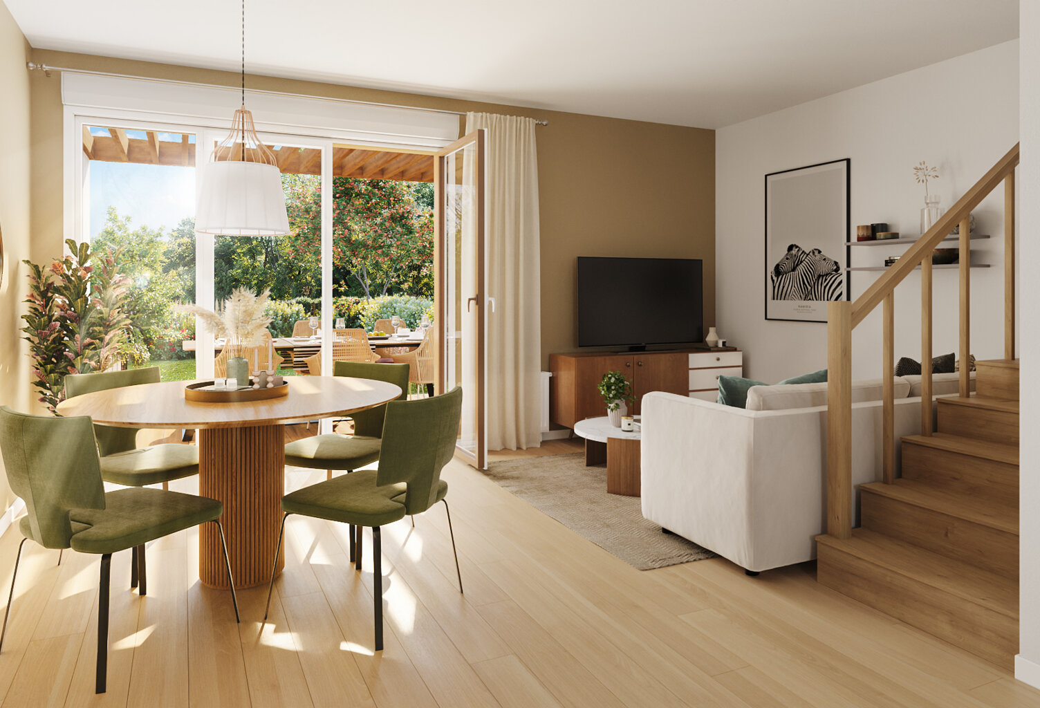 *- Superbe T3 en duplex de 60m² à Cogolin — photo 1