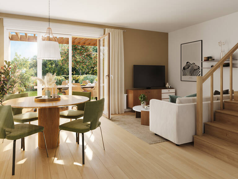 *- Superbe T3 en duplex de 60m² à Cogolin — photo 1