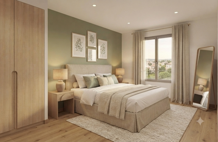 -Superbe appartement traversant de 75 m² avec double terrasse, en dernier étage avec ascenseur — photo 3