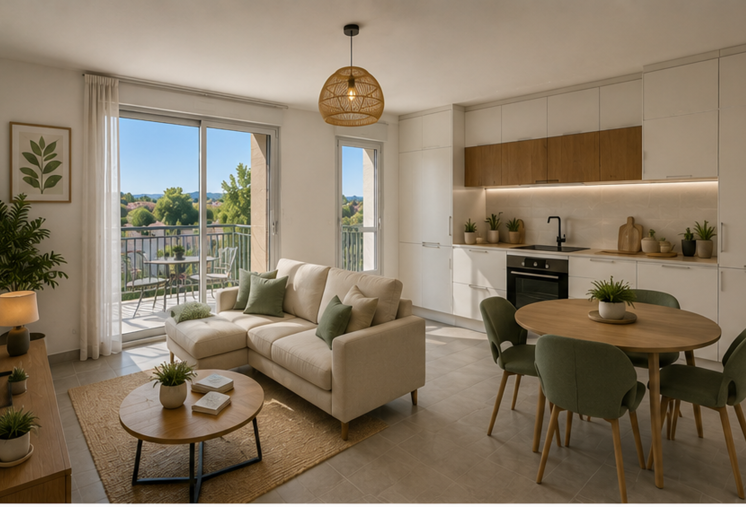 SUPERBE T3 PLEIN SUD, GRAND SÉJOUR & BALCON – AU MUY — photo 1