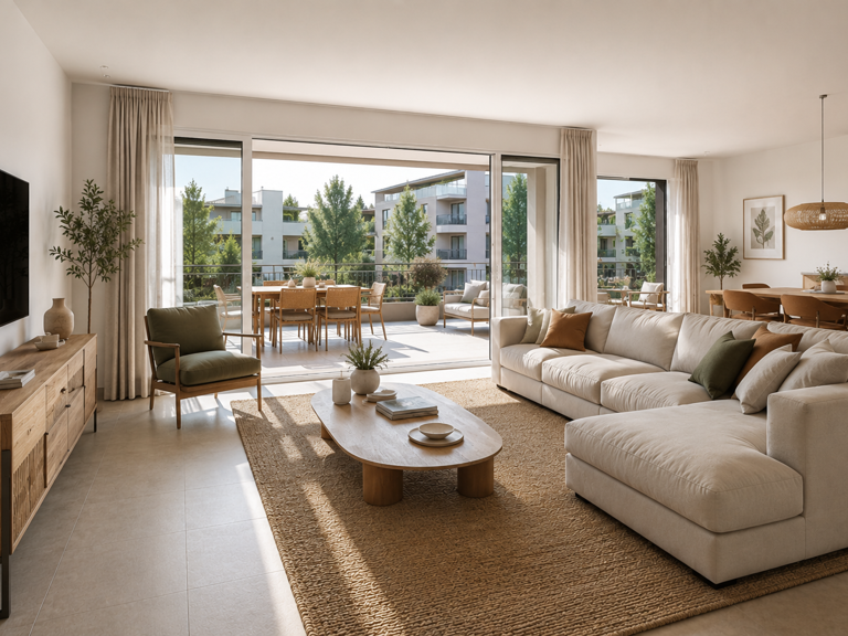 * -MAGNIFIQUE 2 PIECES DE 45M² EN DERNIER ETAGE PLEIN SUD — photo 1