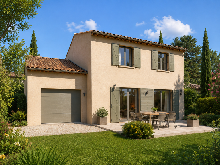 * TRES JOLIE MAISON NEUVE T4 DE 85 M² AVEC JARDIN ET GARAGE — photo 1