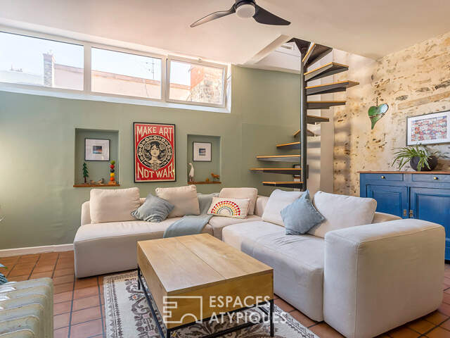 Duplex rénové quartier Saint Georges — photo du bien