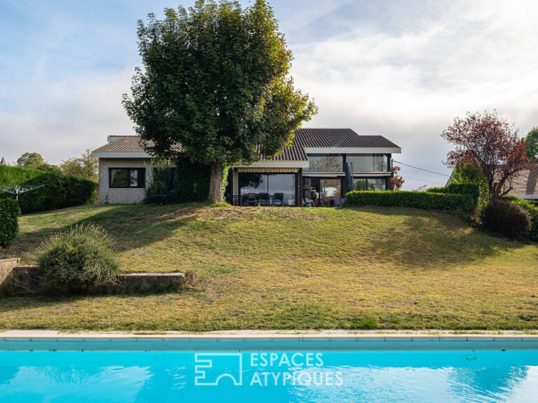 Maison d'architecte avec piscine — photo 1