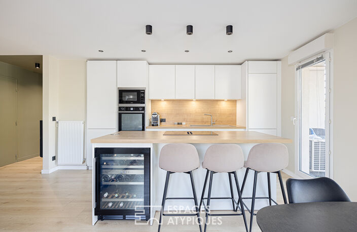 Appartement contemporain avec extérieur et garage — photo 3