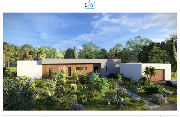 TRES BELLE PARCELLE POUR UNE TRES BELLE CONTEMPORAINE — photo 5