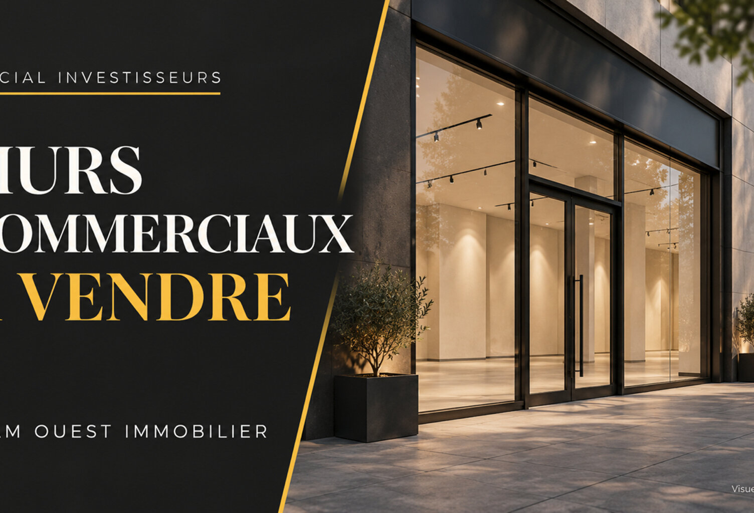 Local commercial Quimper 39.72 m2 — photo 1