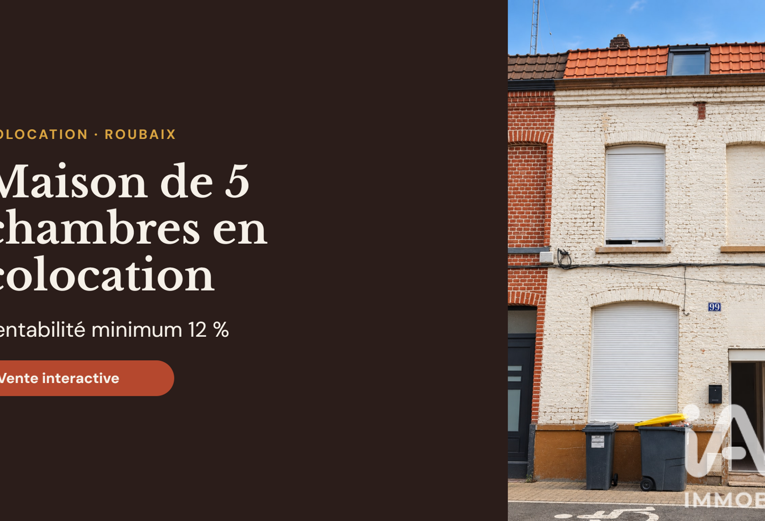 Vente Maison de ville 6 pièces — photo 1