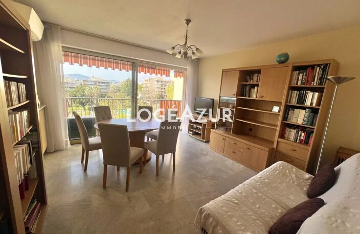 LOCATION MEUBLÉE JUAN LES PINS - APPARTEMENT 2 CHAMBRES - PISCIN — photo 5
