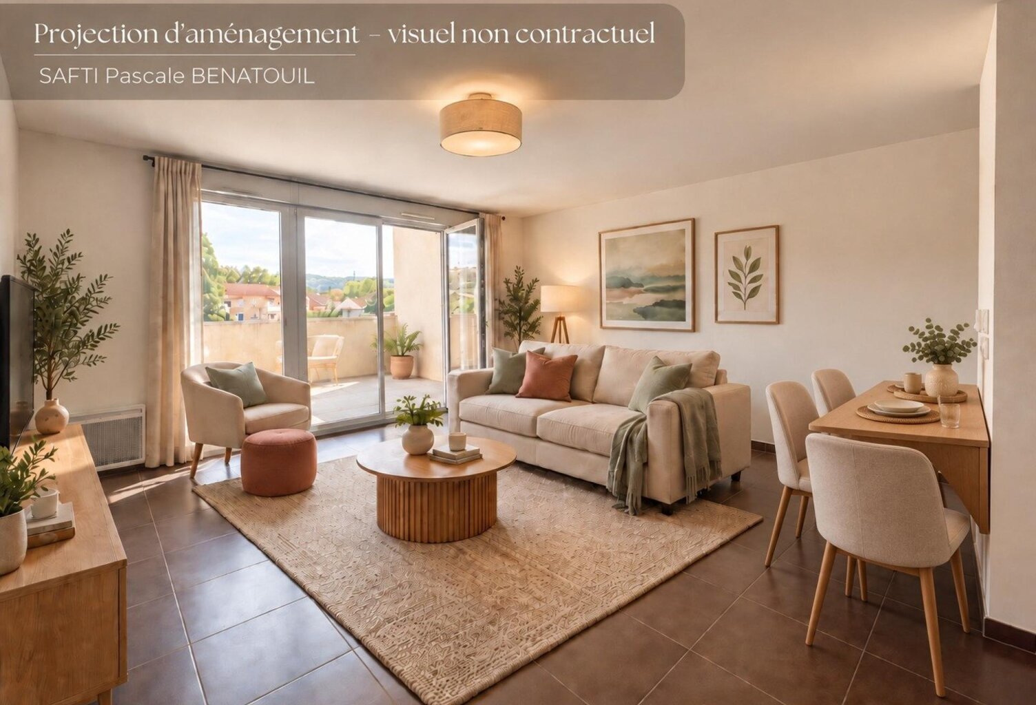 Résidence 2019, terrasse 10m2 - 2 places couvertes — photo 1