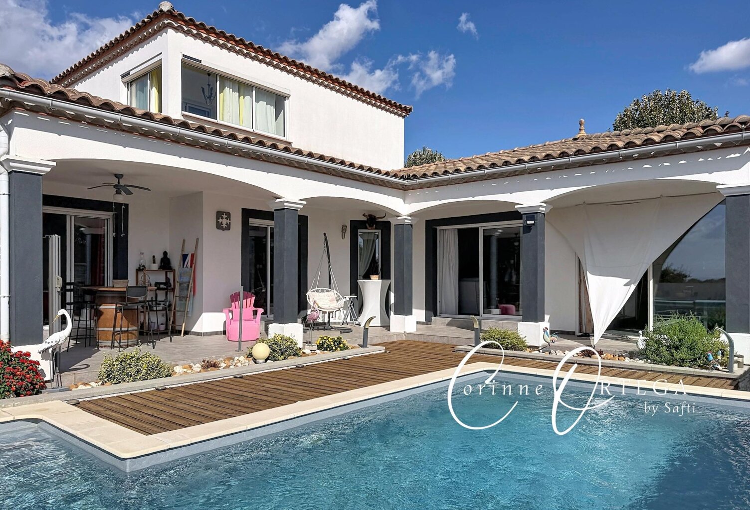 Villa contemporaine T5 véranda, Piscine et Garage — photo 1