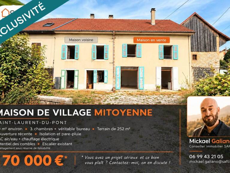 Maison 90m²/Hab, avec jardin, 3 chambres et bureau — photo 1