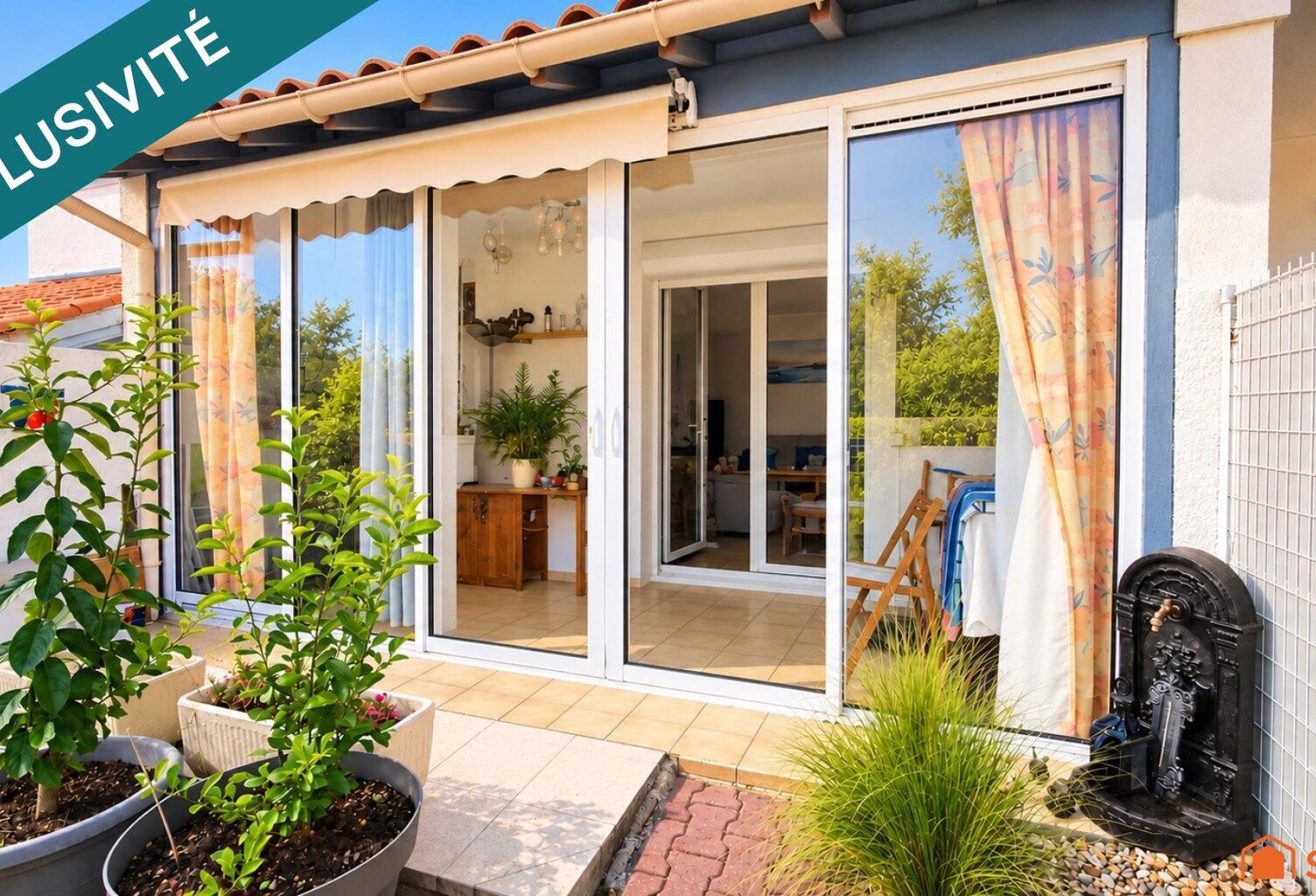 Maison de vacances 39 m²  49 m² utiles  piscine, tennis, plage à 600 m — photo 1