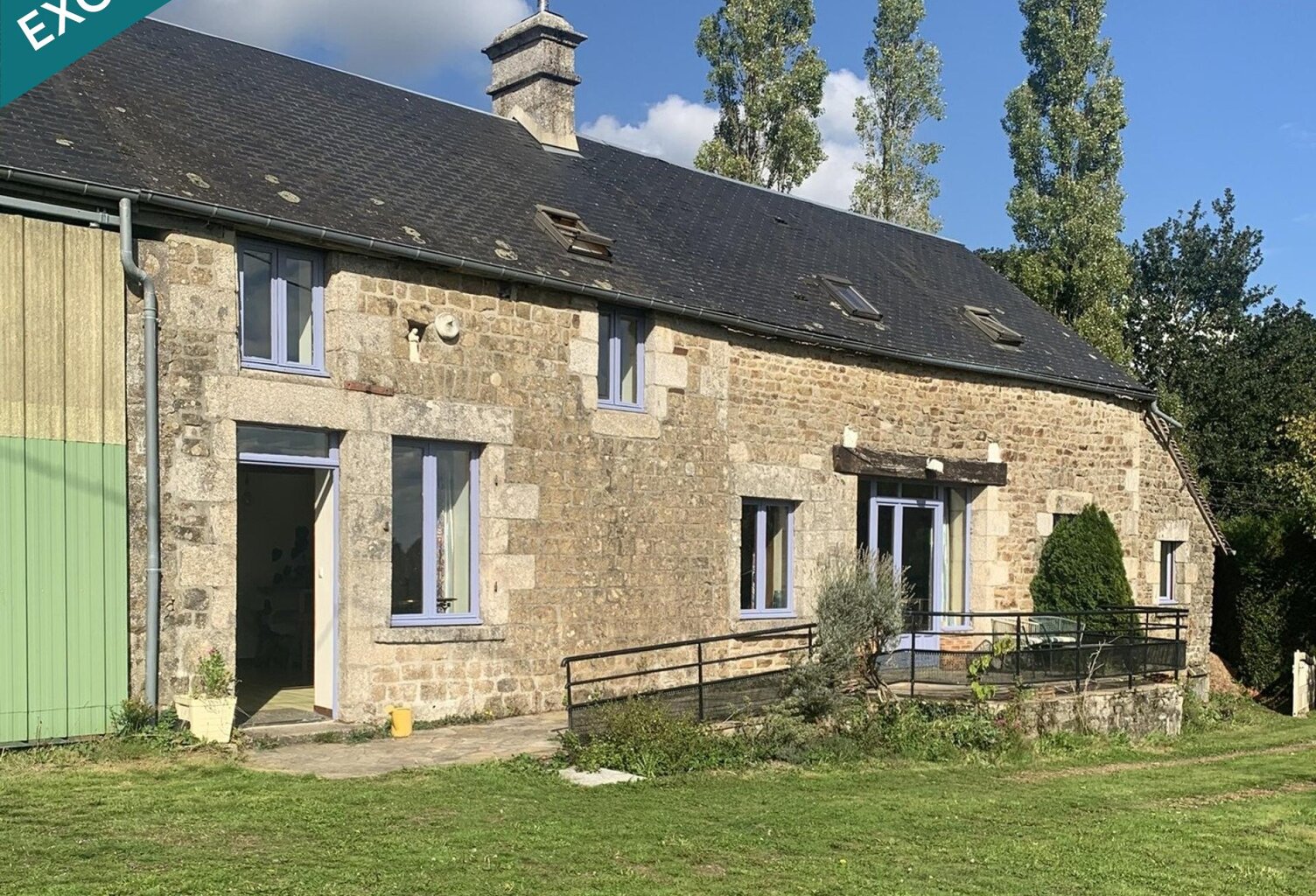 Maison en pierre lumineuse de 123 m²  Vie de plain-pied, bureau ou possibilité d'activité à domicile — photo 1