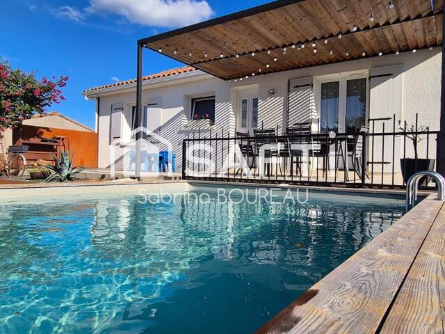 Maison familiale avec 3 chambres et piscine — photo du bien