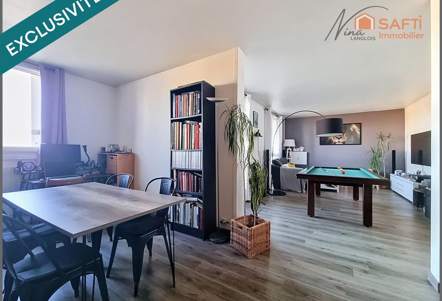 BEL APPARTEMENT FAMILIAL 4/5 PIÈCES AVEC 2 BALCONS ET PARKING — photo 1