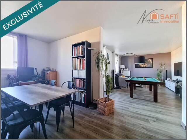BEL APPARTEMENT FAMILIAL 4/5 PIÈCES AVEC 2 BALCONS ET PARKING — photo du bien