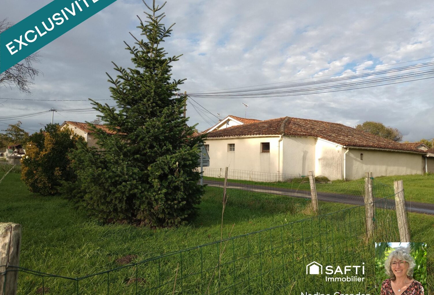 Maison de village avec parcelle de prairie — photo 1