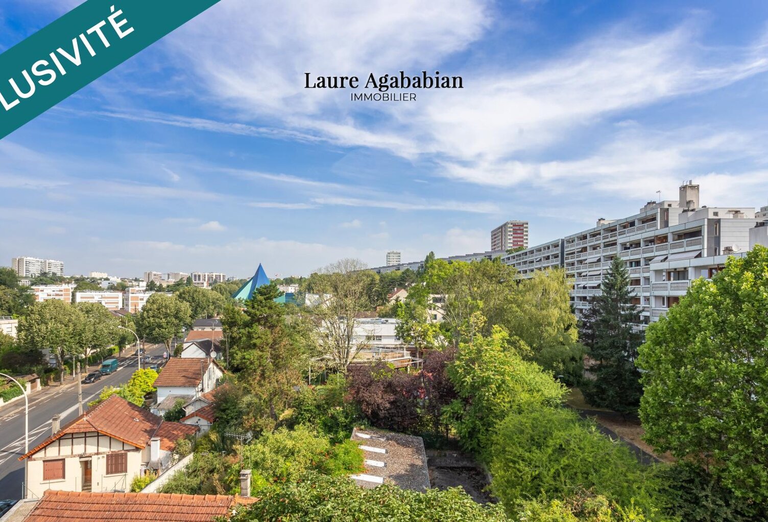 5 pièces de 92 m² avec rooftop de 84 m² et 2 box — photo 1