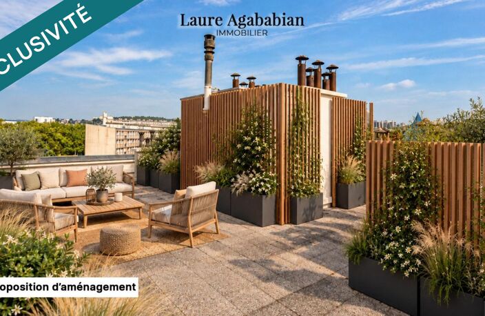 5 pièces de 92 m² avec rooftop de 84 m² et 2 box — photo 4