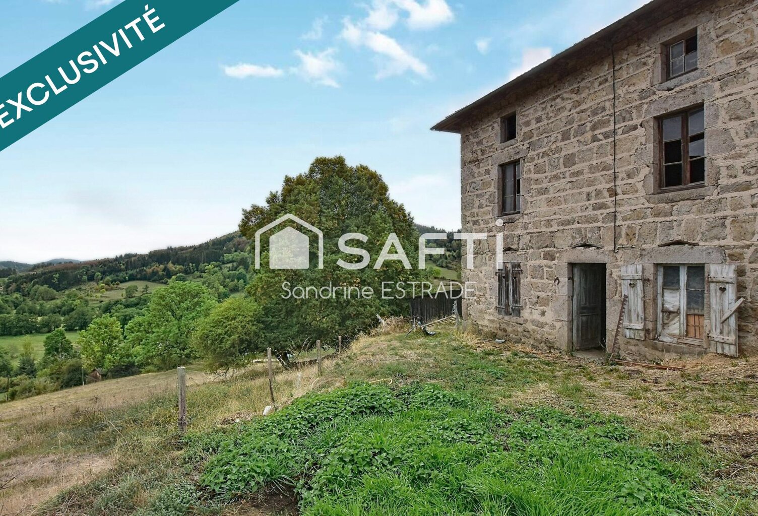 Ancienne ferme en pierre à réinventer  250 m²  Terrain 5 000 m² — photo 1