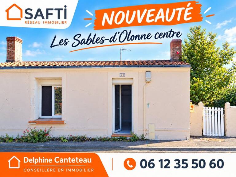 Beau potentiel pour cette maison centre les Sables — photo 1