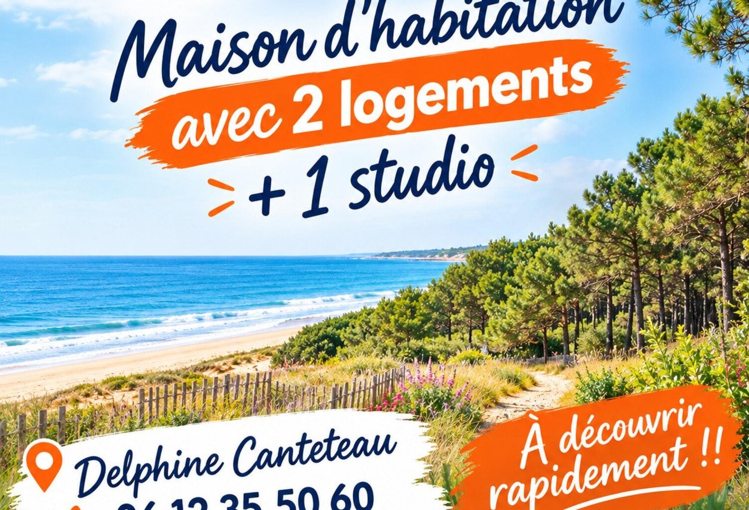 Quartier calme et recherché proche plage et forêt — photo 1