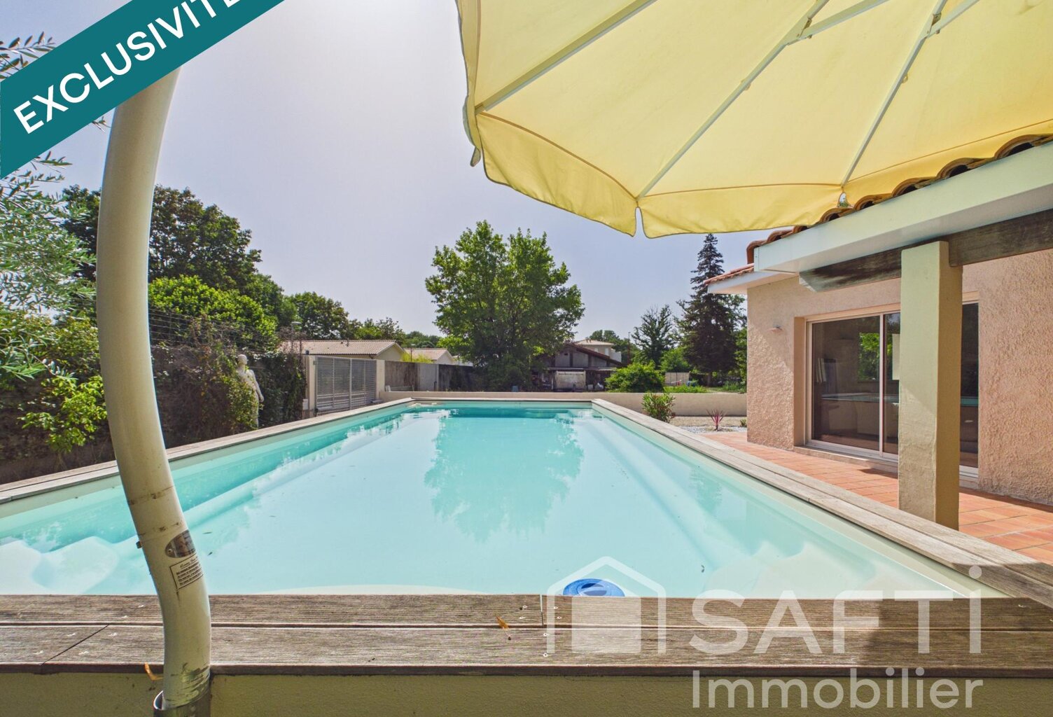 Maison de plain pied de 155 m2, 4 chambres, avec piscine, grand terrain et environnement calme — photo 1