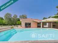 Maison de plain pied de 155 m2, 4 chambres, avec piscine, grand terrain et environnement calme — photo 4