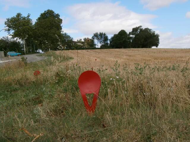 Grand Terrain de 3765 m² environ en position dominante.Vue exceptionnelle. — photo du bien
