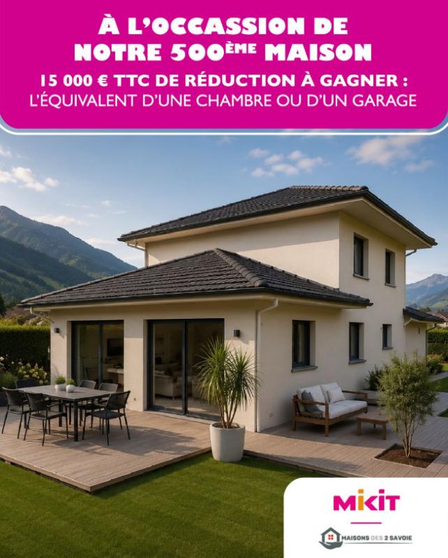Projet maison neuve, 4 chambres, à Feigères