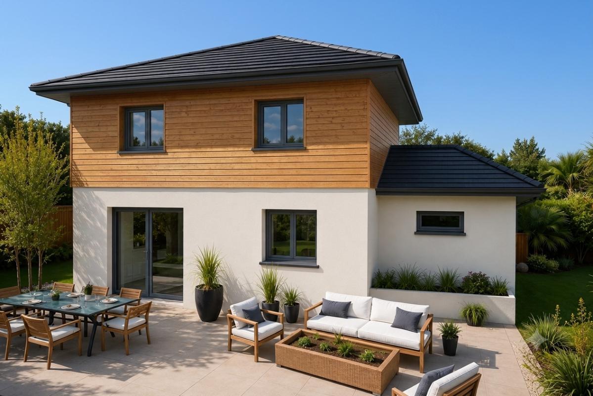 Maison neuve 94m2 - 3 chambres - terrain à Vailly de 750m2