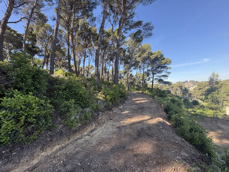 OLLIOULES - TERRAIN A BATIR 6400 M2- VUE DEGAGEE — photo 1
